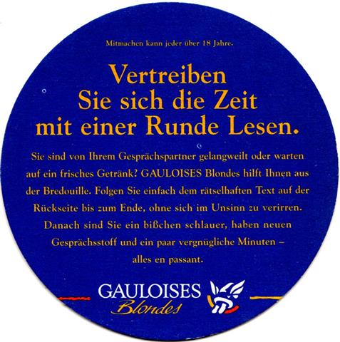 hamburg hh-hh reemtsma gauloises 1a (rund250-vertreiben sie) 